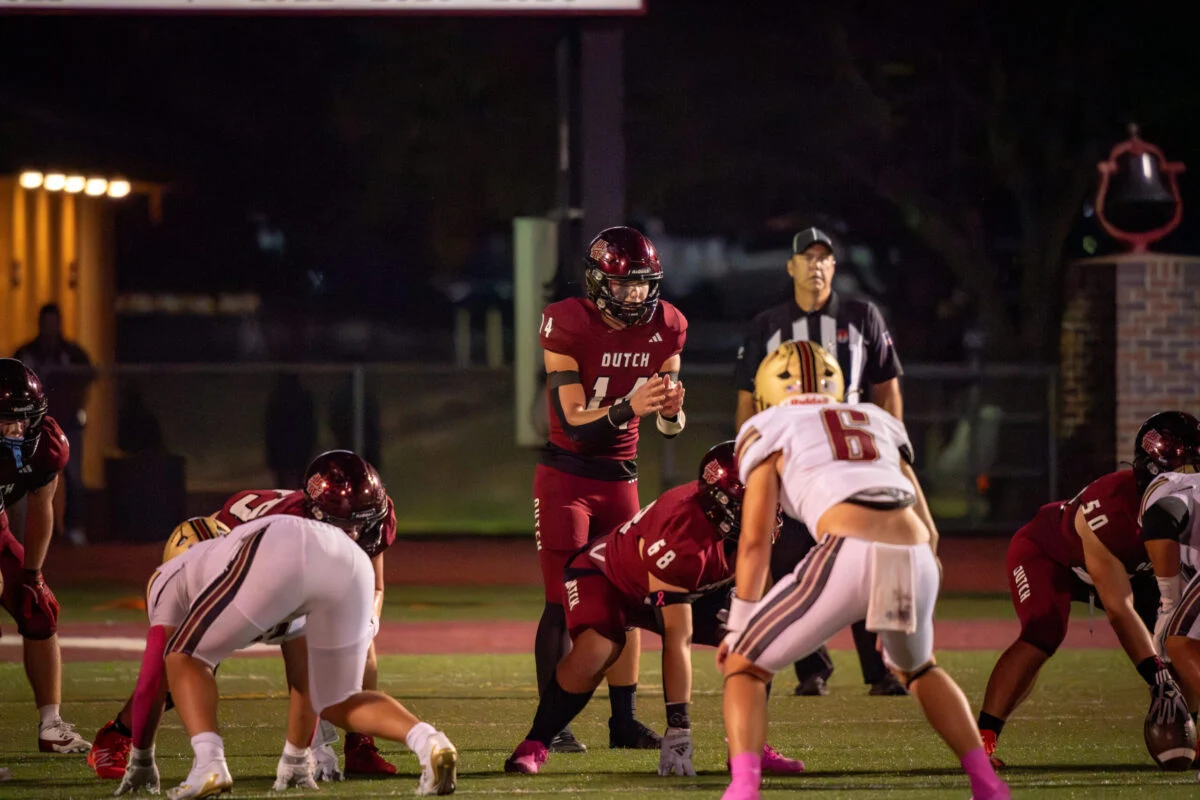 Upper School- Football vs Lincoln Christian-8
