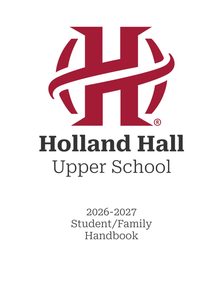 Preview image of the document: Holland Hall Upper School Handbook